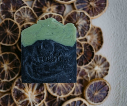 Picture of Charcoal Lime Luxury Cold Process Soap