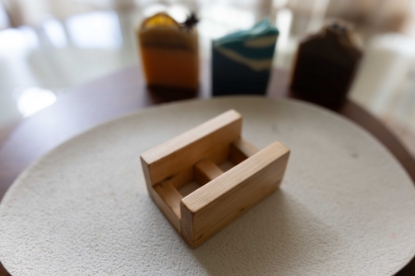 Picture of Customized Wooden Soap Stand